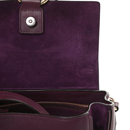 Chloe Calfskin Small Faye Day Shoulder Bag Intense Violine 17 of 17