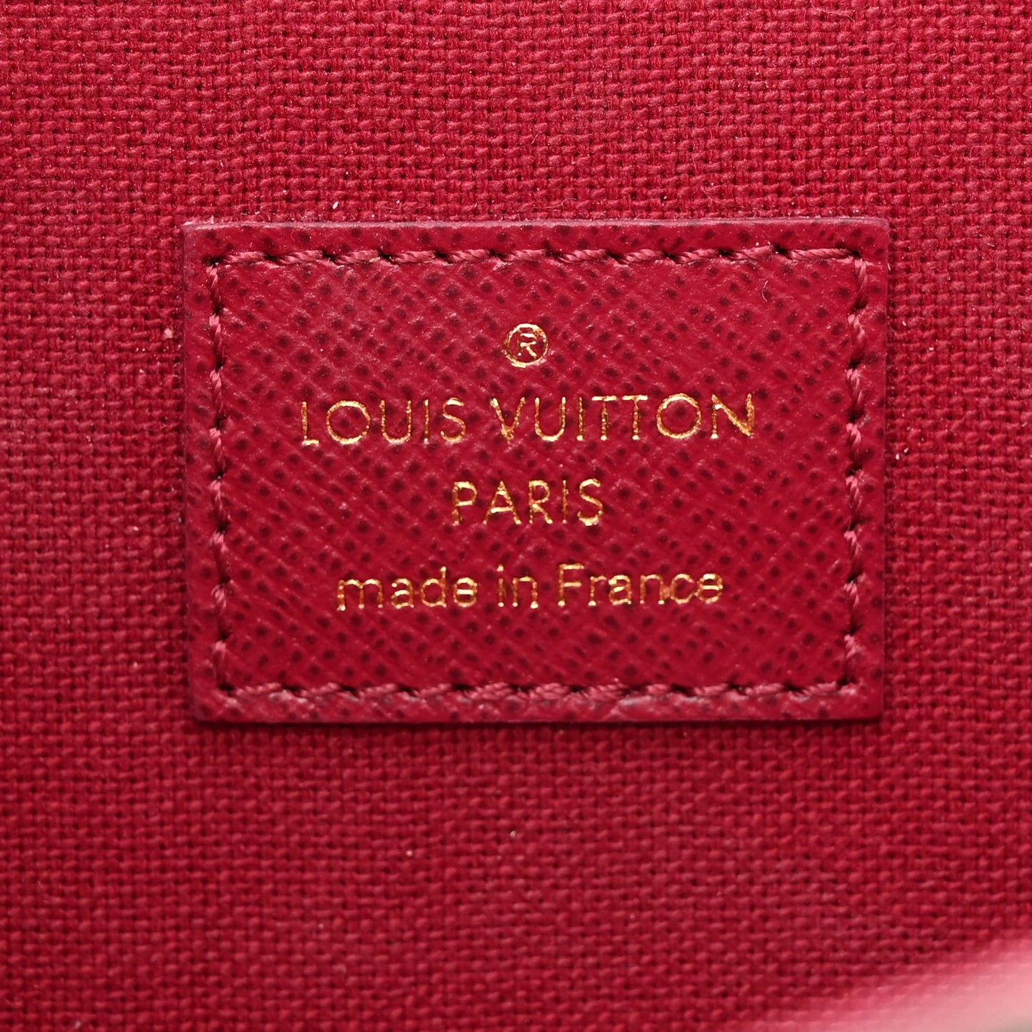 Monogram Pochette Felicie Chain Wallet Fuchsia