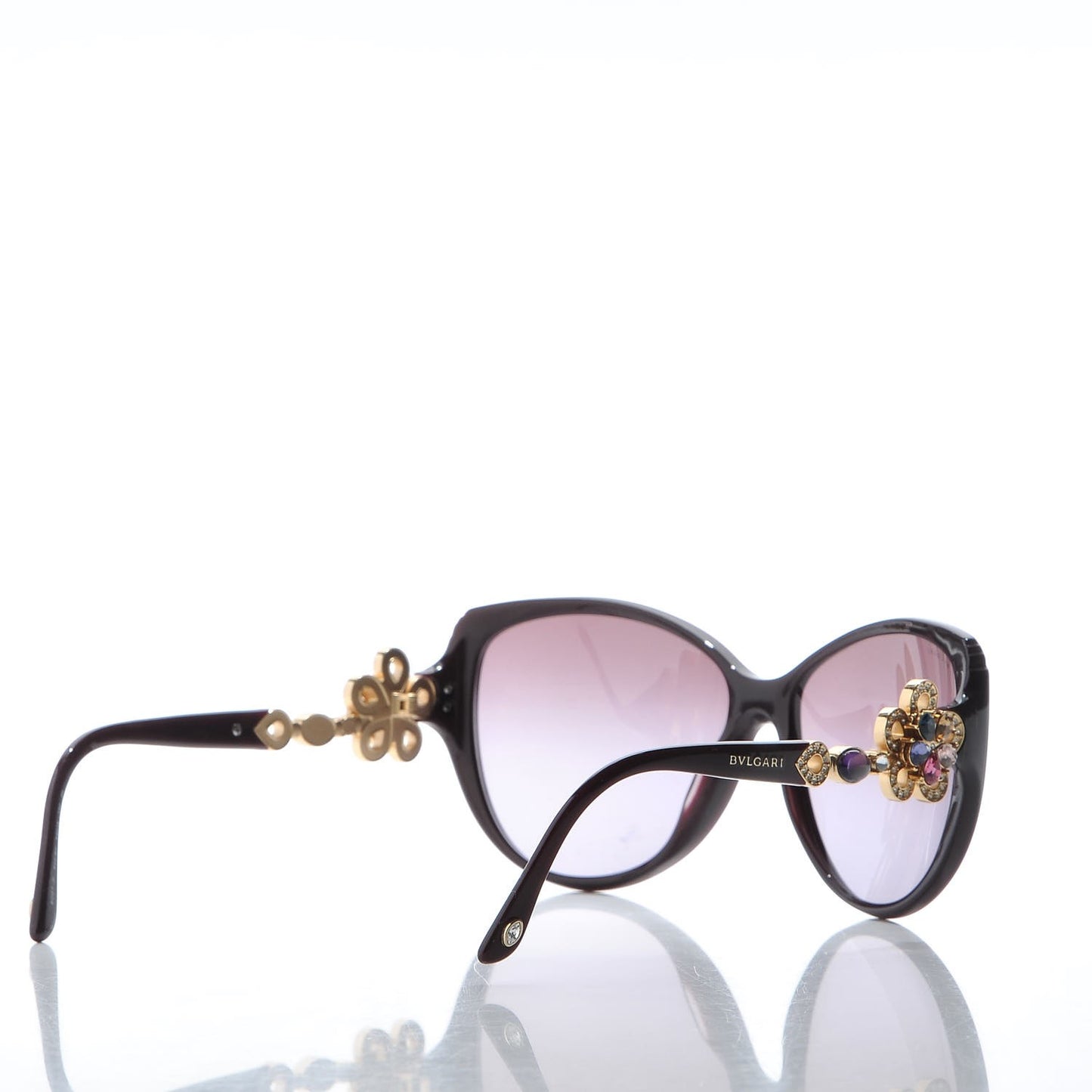 Crystal 8097-B Sunglasses Purple