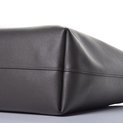 Saint Laurent Calfskin Large Shopping Tote Black Earth 8 of 10