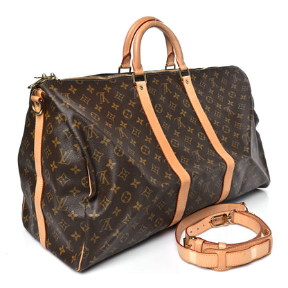Louis Vuitton Monogram Keepall Bandouliere 55 2 of 10