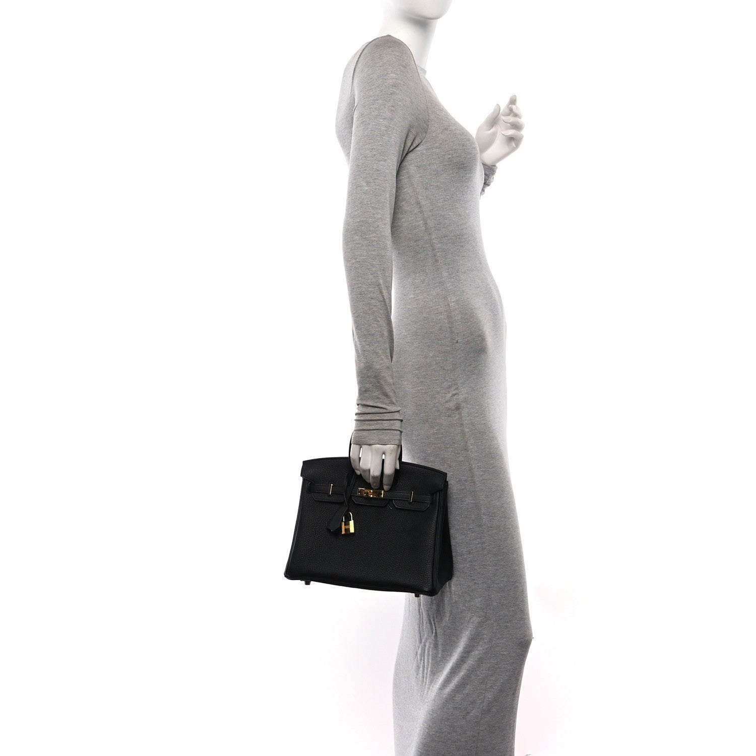 Hermes Togo Birkin 25 Black 2 of 11