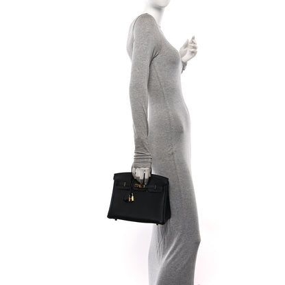 Hermes Togo Birkin 25 Black 2 of 11