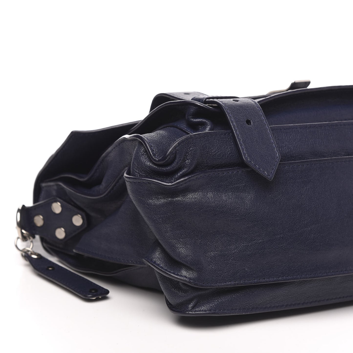 Lambskin Medium PS1 Satchel Midnight