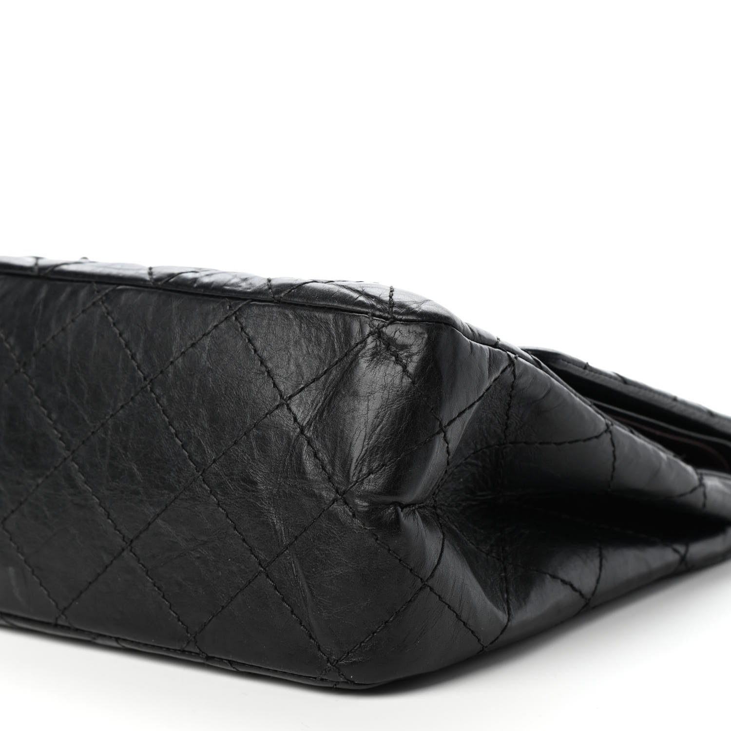 Chanel Aged Calfskin Quilted 2.55 Reissue 227 Flap Black 9 of 10