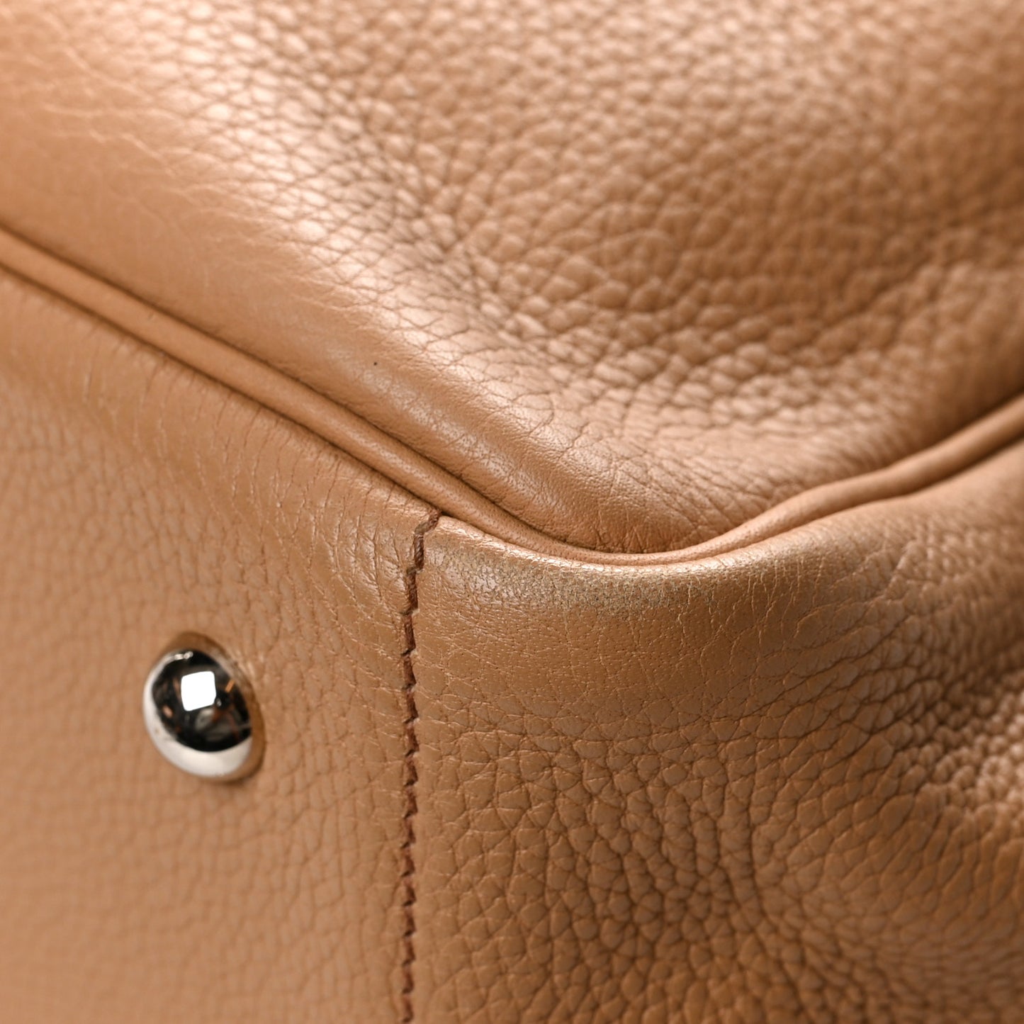 Taurillon Clemence Victoria II Cabas 35 Tabac Camel