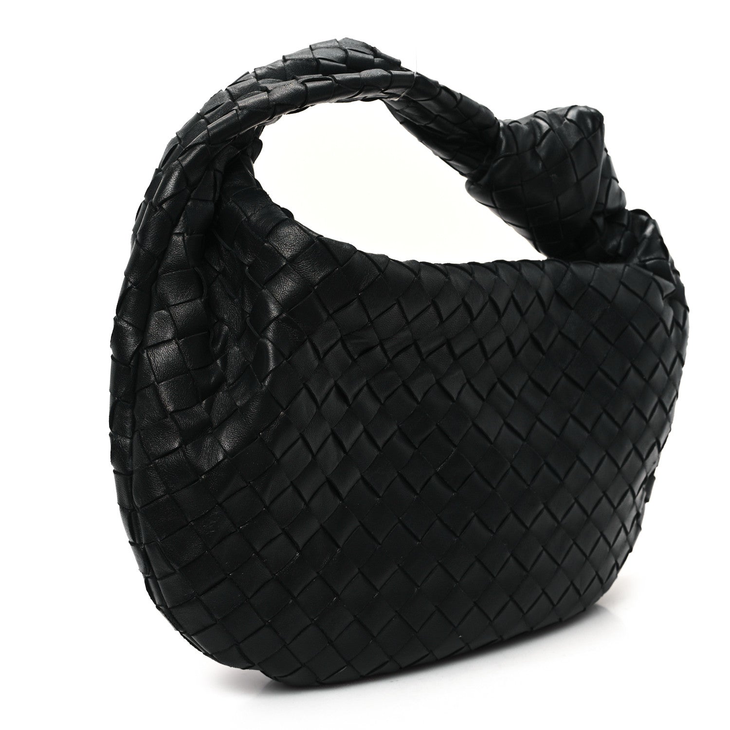 Bottega Veneta Nappa Intrecciato Teen Jodie Hobo Black 3 of 10