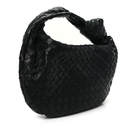 Bottega Veneta Nappa Intrecciato Teen Jodie Hobo Black 3 of 10