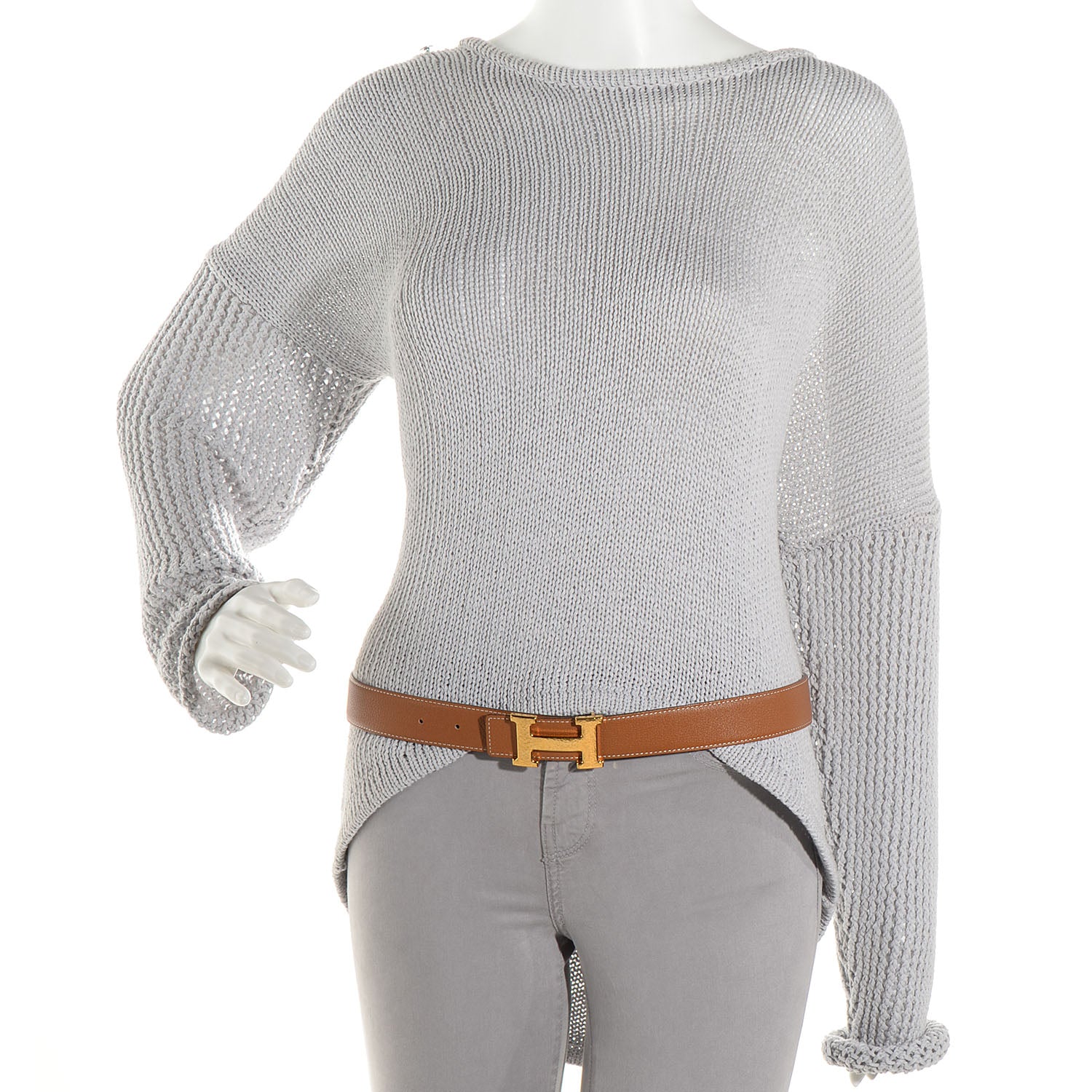 Hermes Taurillon Clemence Box Reversible 32mm Constance Martelee H Belt 85 Black Gold 2 of 6