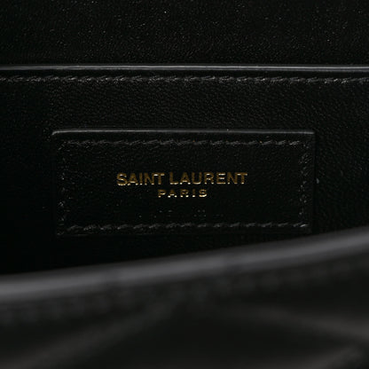 Saint Laurent Lambskin Matelasse Monogram June Box Bag Black 5 of 8