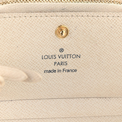 Louis Vuitton Monogram Insolite Coin Purse Wallet White 7 of 10