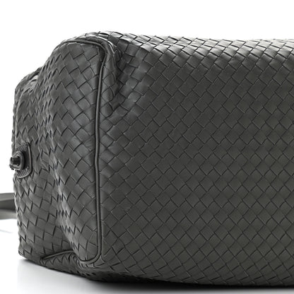 Bottega Veneta Nappa Intrecciato Boston Grey 8 of 9