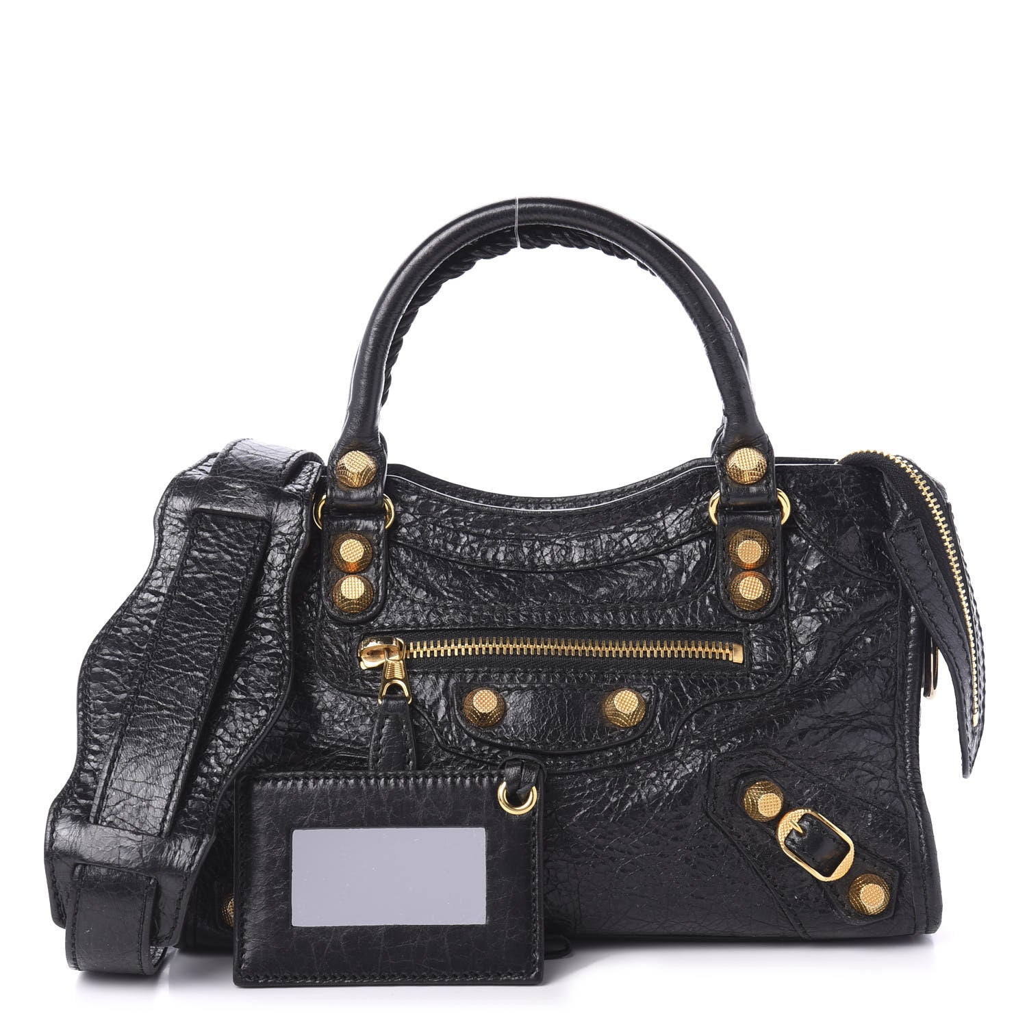 Balenciaga Agneau Giant 12 Gold Hardware Mini City Black 1 of 11