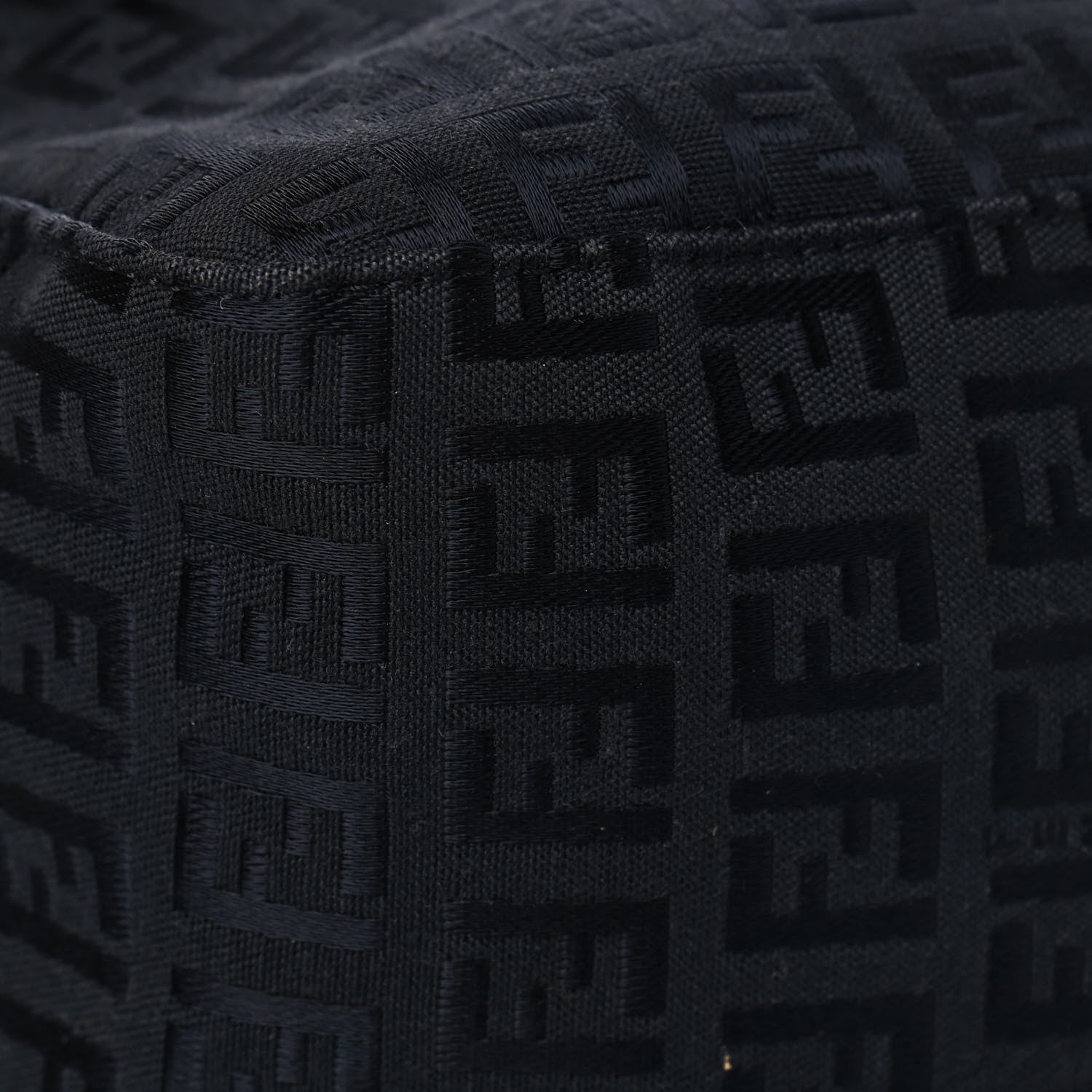 Fendi Zucchino Mama Baguette Black 5 of 10