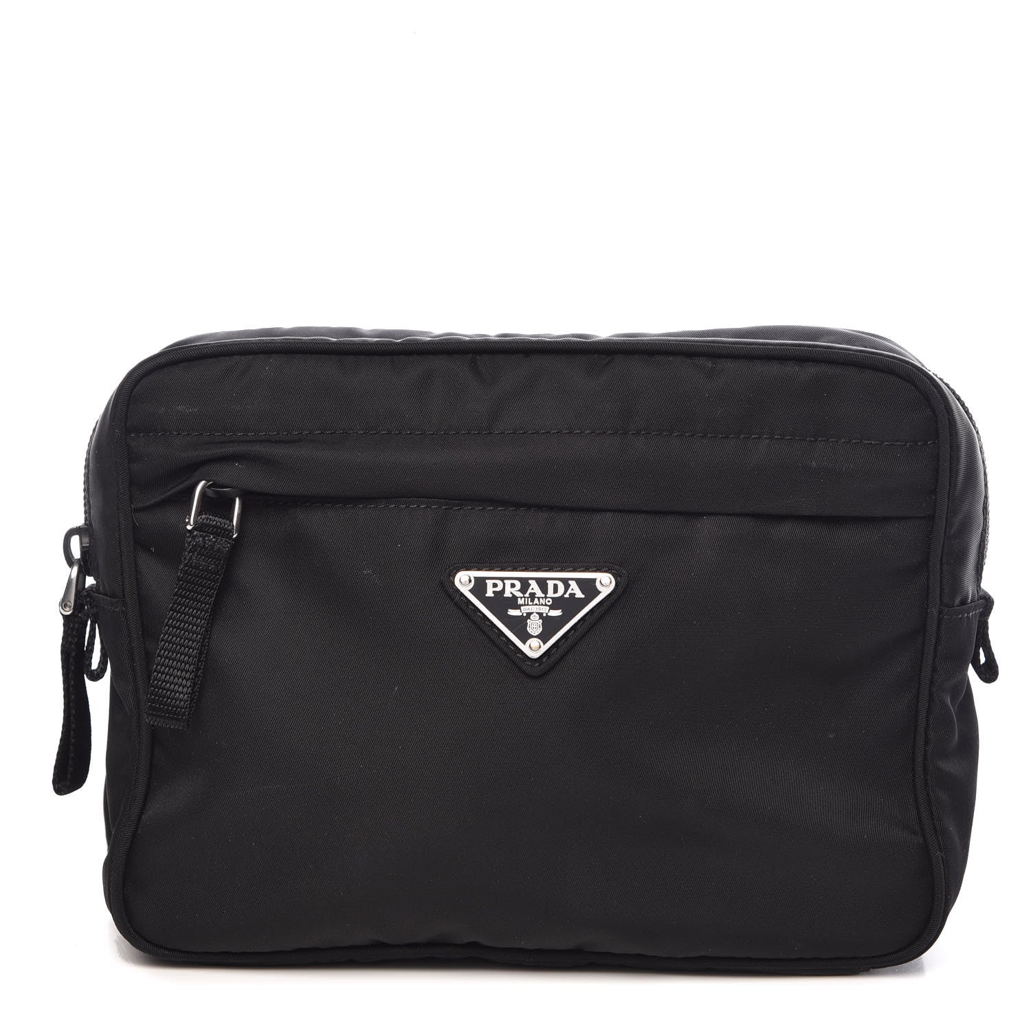 Prada Tessuto Nylon Belt Bag Black 1 of 10