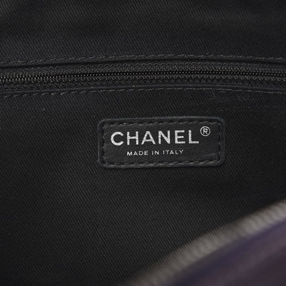 Chanel Iridescent Caviar Quilted Large Chic Flap Purple 6 of 15