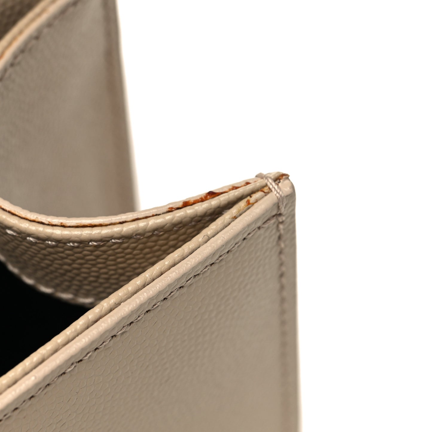 Grain De Poudre Classic Monogram Cassandre Clutch Nude