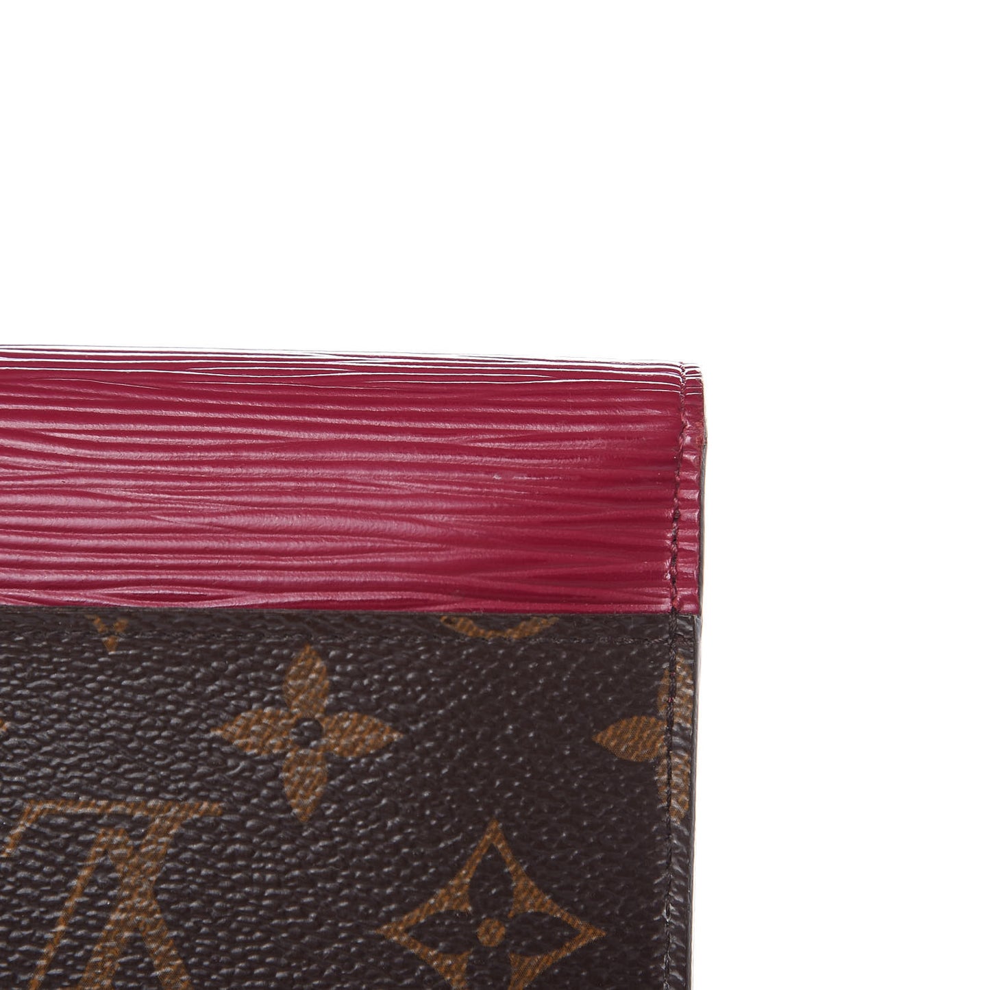 Monogram Epi Marie-Lou Long Wallet Fuchsia