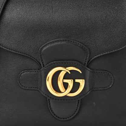 Gucci New Sakai Calfskin Lux Small Dahlia Messenger Shoulder Bag Black 8 of 14