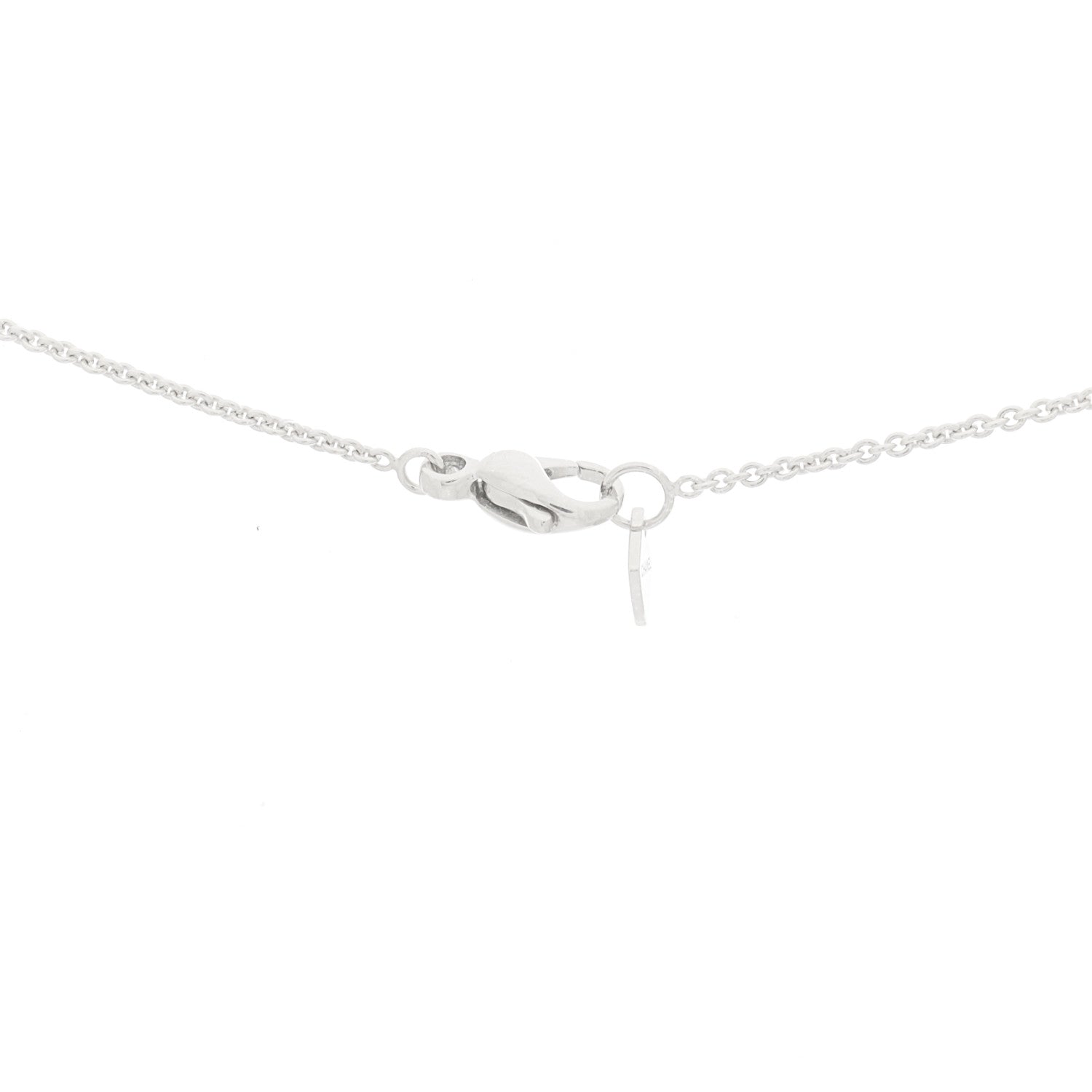 Chanel 18K White Gold Coco Crush Pendant Necklace 6 of 7