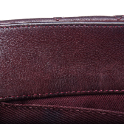 Chanel Calfskin Quilted Istanbul Accordion Flap Burgundy 13 of 20