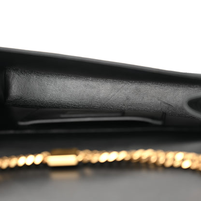 Saint Laurent Suede Medium Classic Monogram Kate Satchel Black 5 of 10