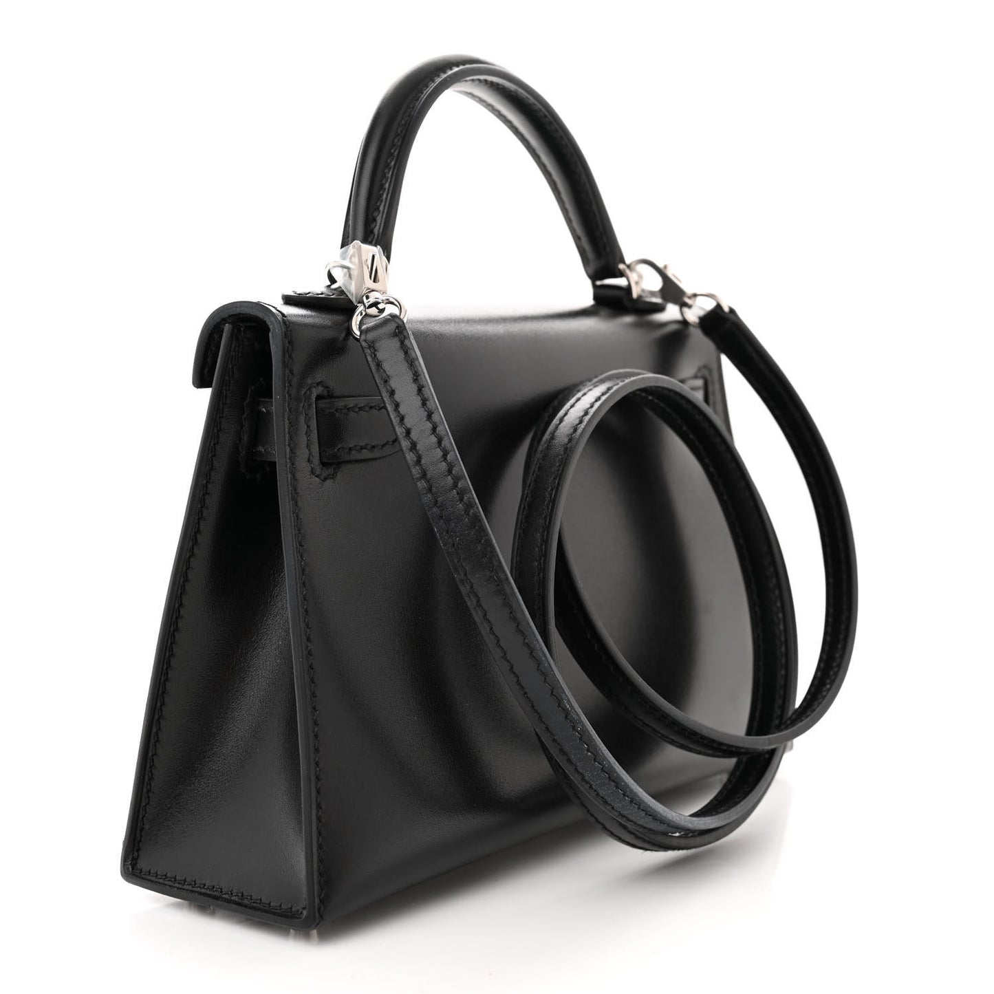 Box Studded Clouté Mini Kelly Sellier 20 Black