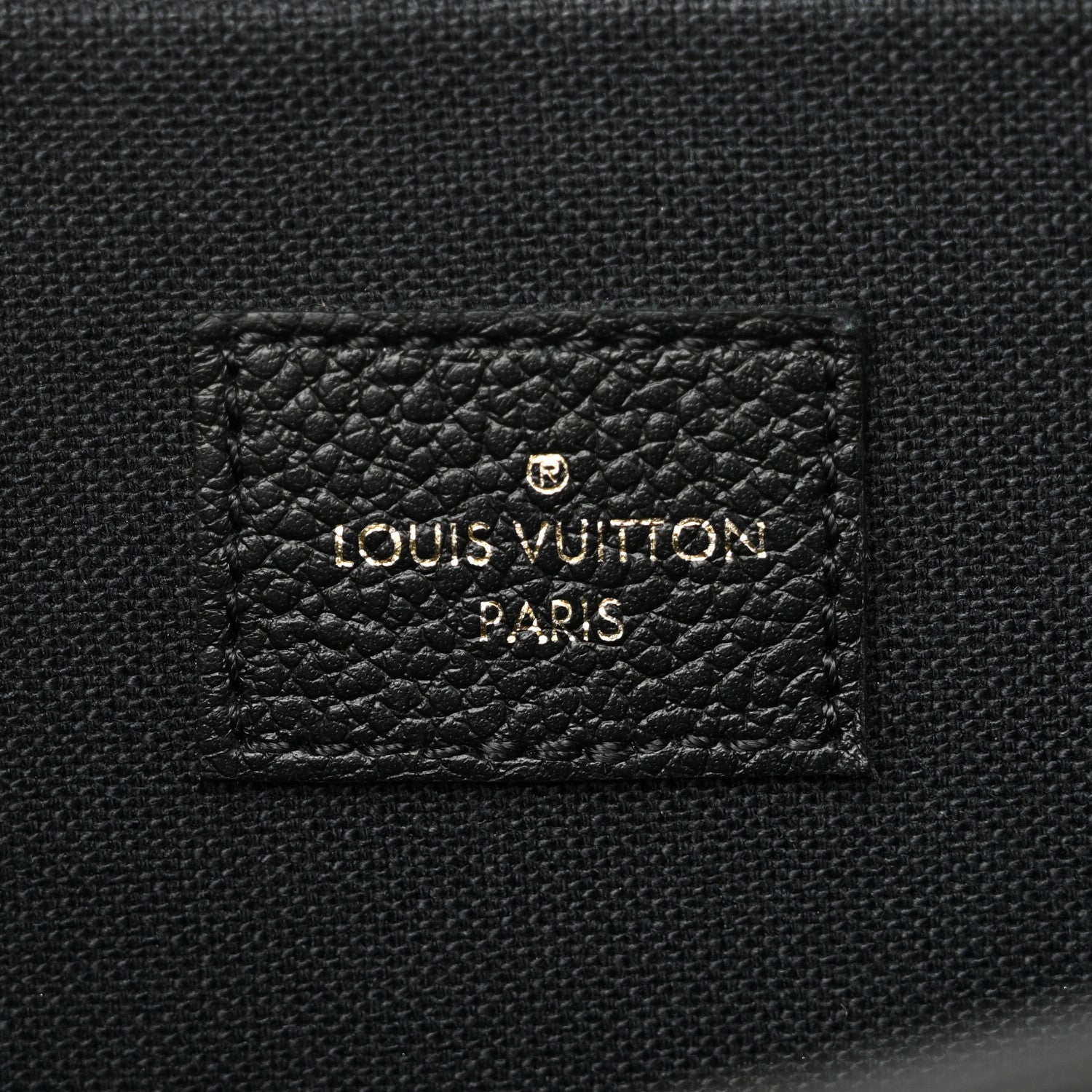 Louis Vuitton Empreinte Pochette Felicie Chain Wallet Black 6 of 9