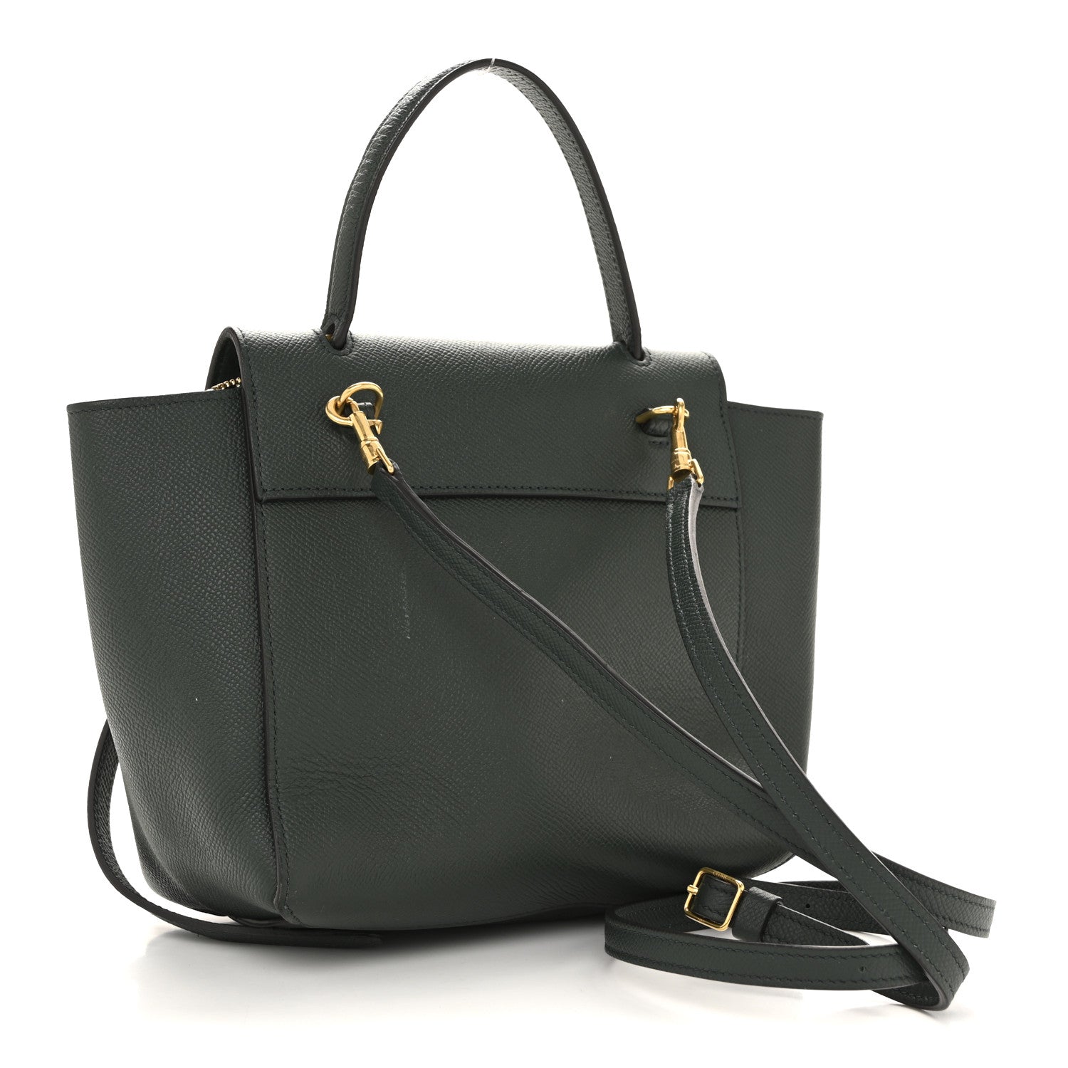 Celine Grained Calfskin Nano Belt Bag Amazone 3 of 11
