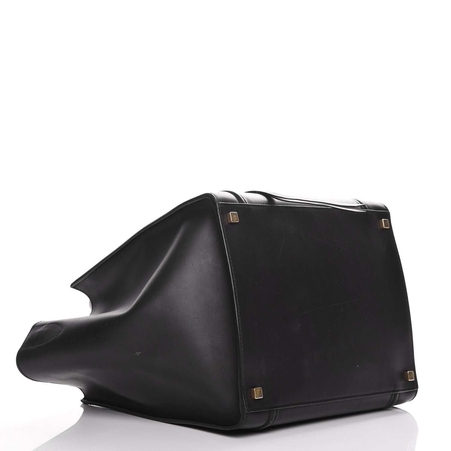 Celine Smooth Calfskin Medium Phantom Luggage Black 4 of 11
