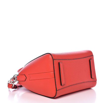 Givenchy Sugar Goatskin Mini Antigona Red 4 of 11