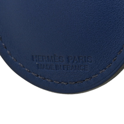 Hermes Swift Apple AirTag Bag Charm Bleu Saphir Bleu Lin 3 of 3