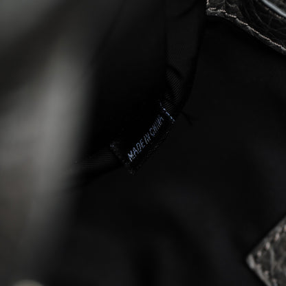 Alexander Wang Pebbled Lambskin Inside Out Rockie Gunpowder 8 of 8