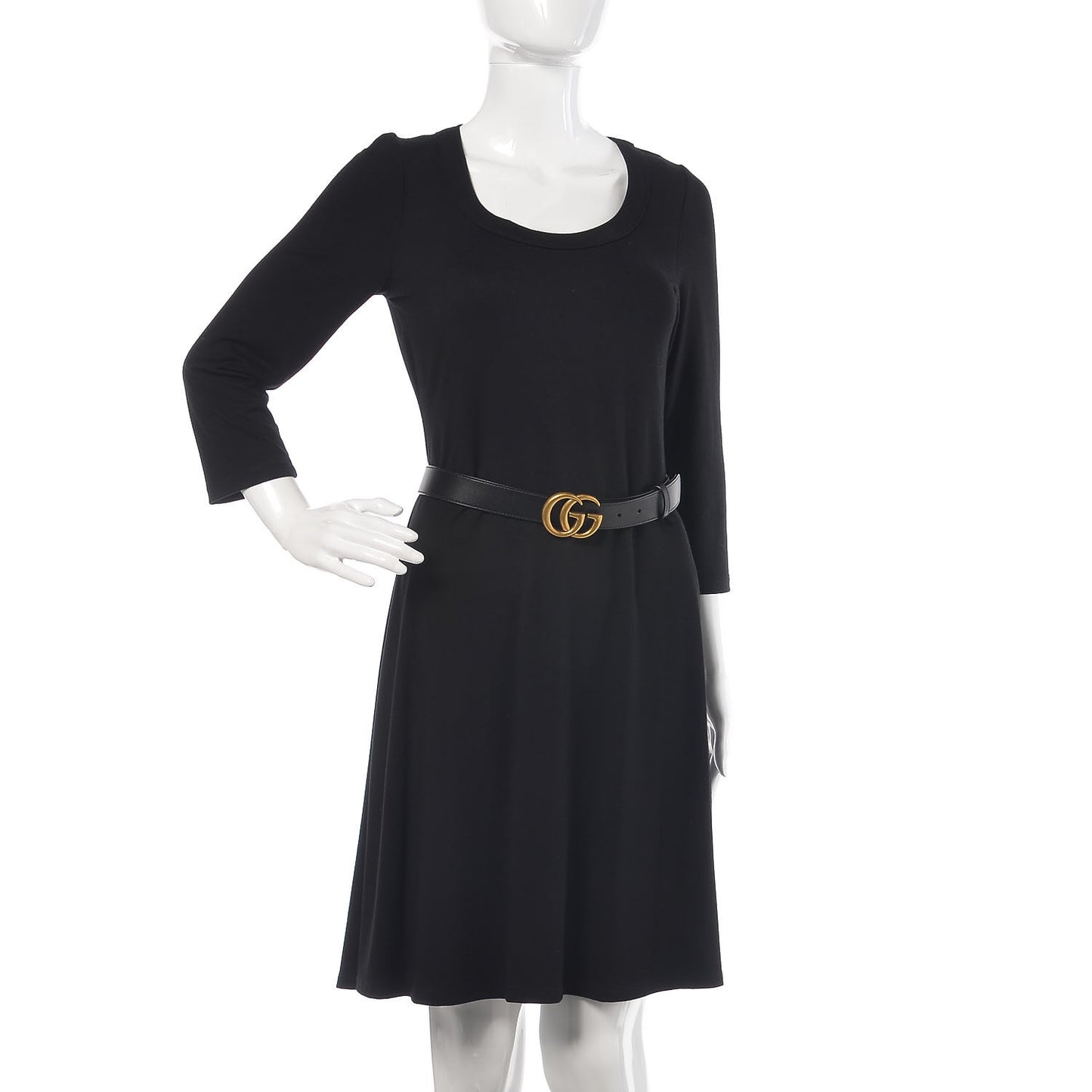 Calfskin Double G 30mm Belt 90 36 Black