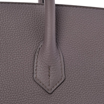 Hermes Togo Birkin 40 Etain 30 of 35