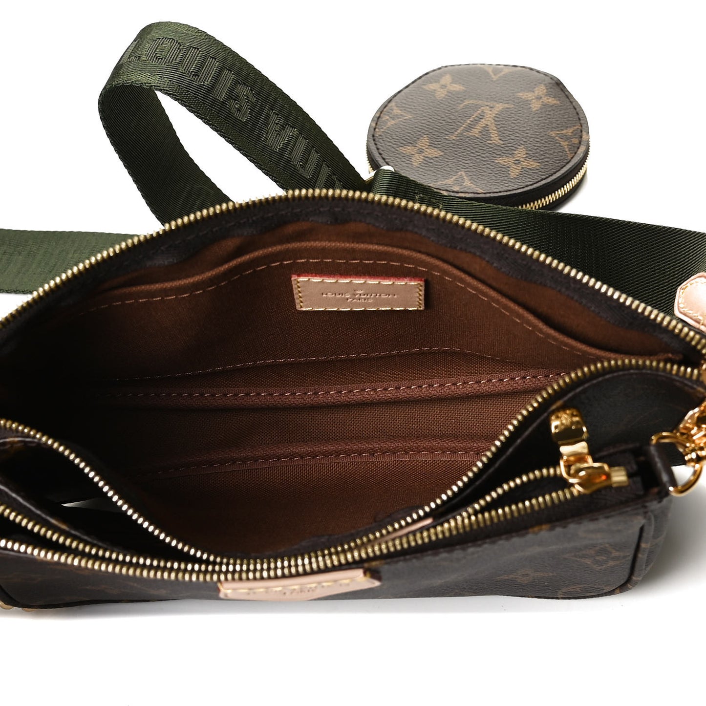 Monogram Multi Pochette Accessories Kaki