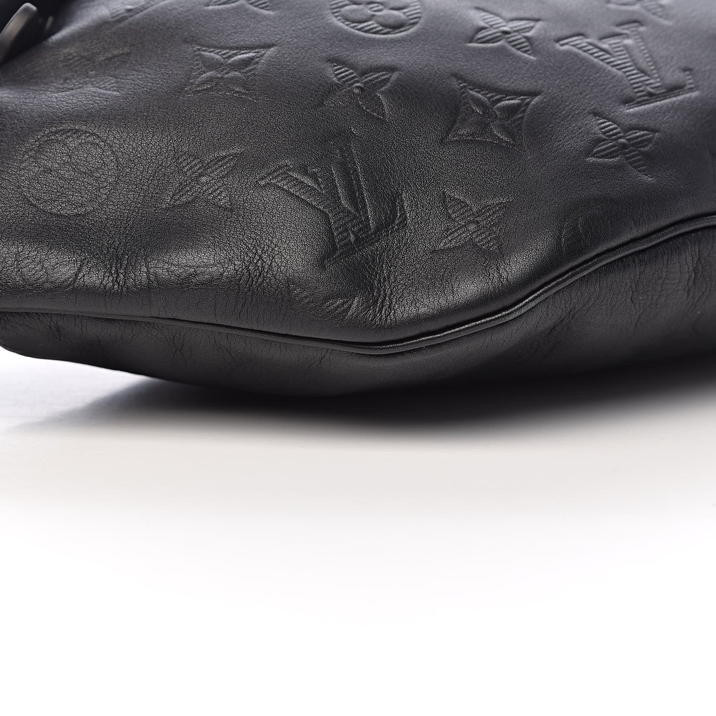 Calfskin Monogram Shadow Discovery Bumbag Black