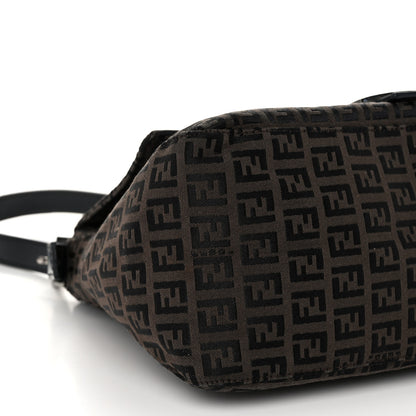 Fendi Zucchino Mama Baguette Brown 8 of 9