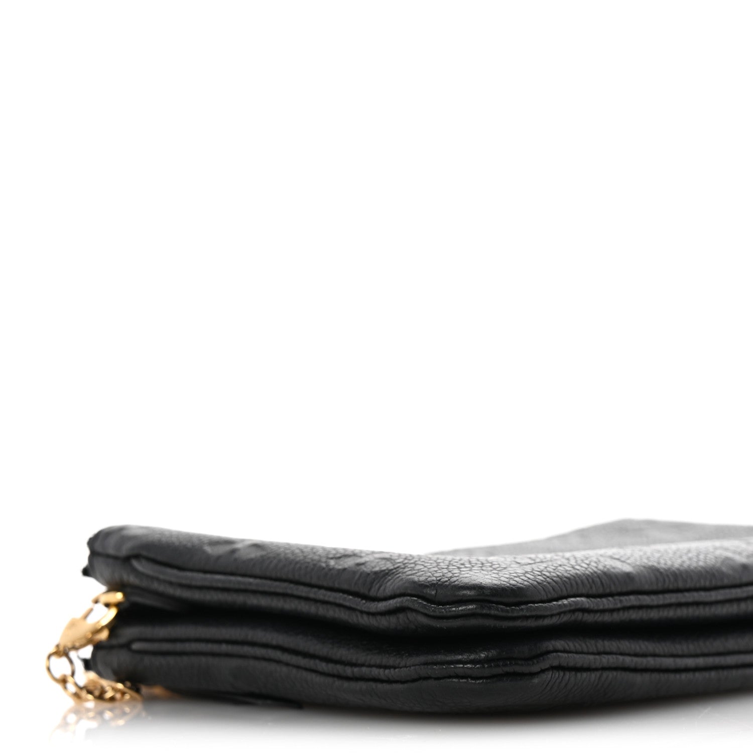 Louis Vuitton Empreinte Double Zip Pochette Black 9 of 16
