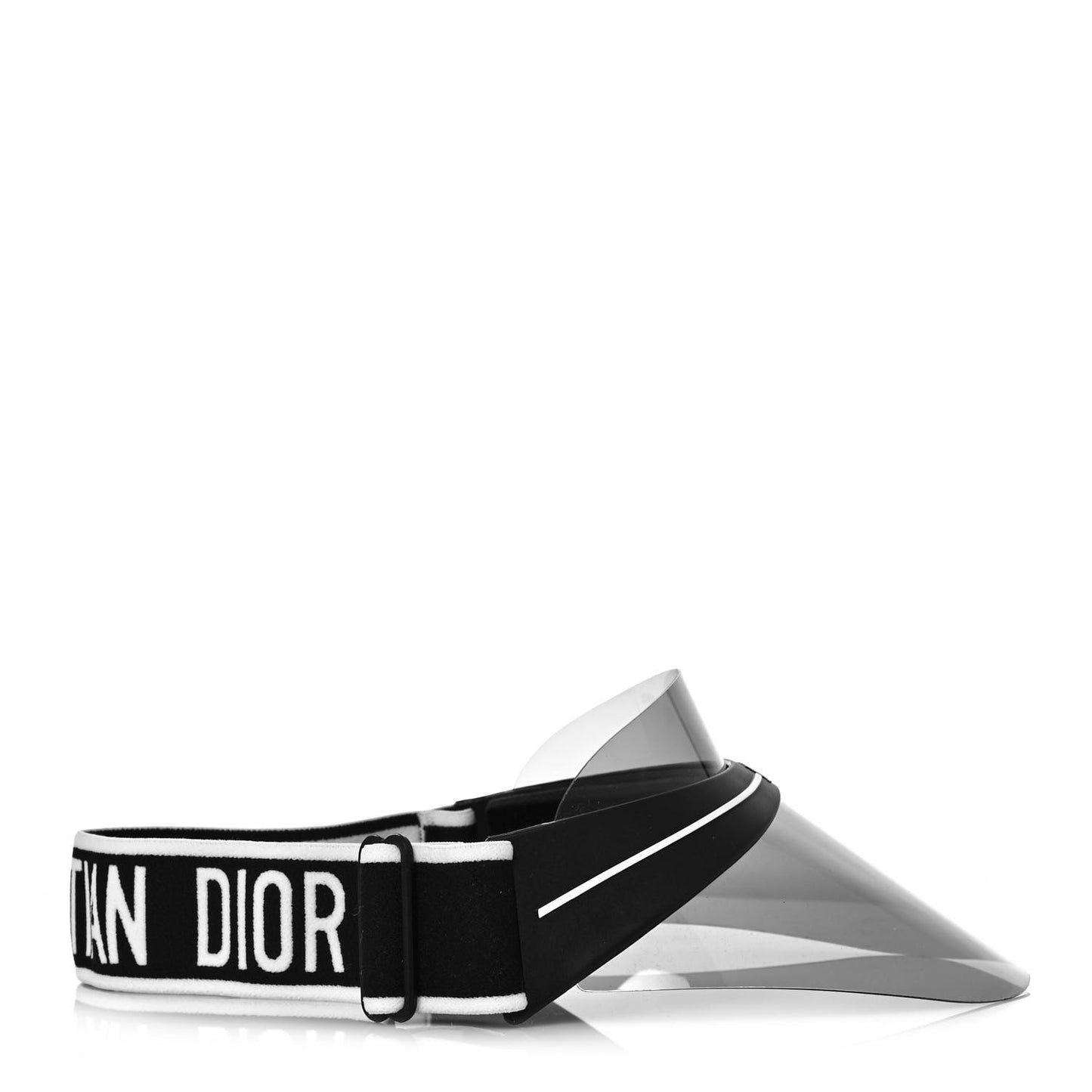 Mirrored DiorClub1 Sun Visor Black