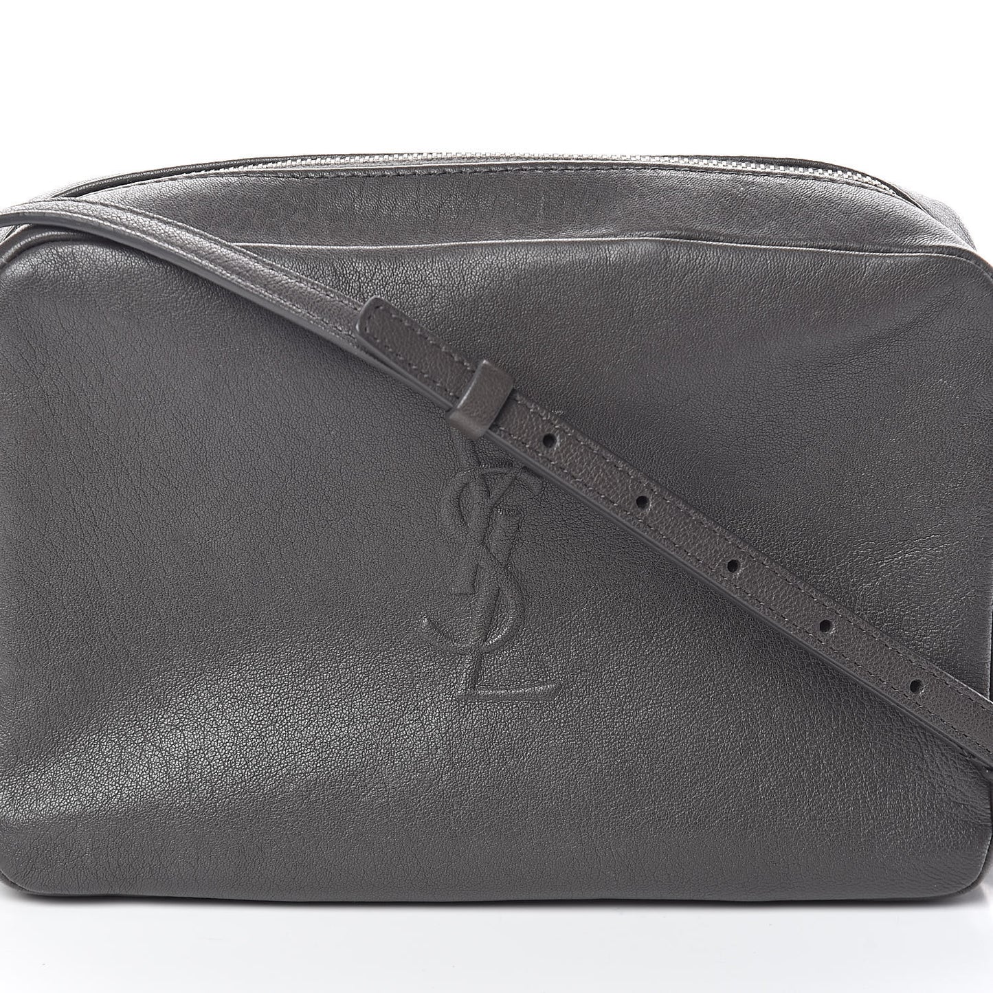 Calfskin Small Lou Camera Bag Asphalt