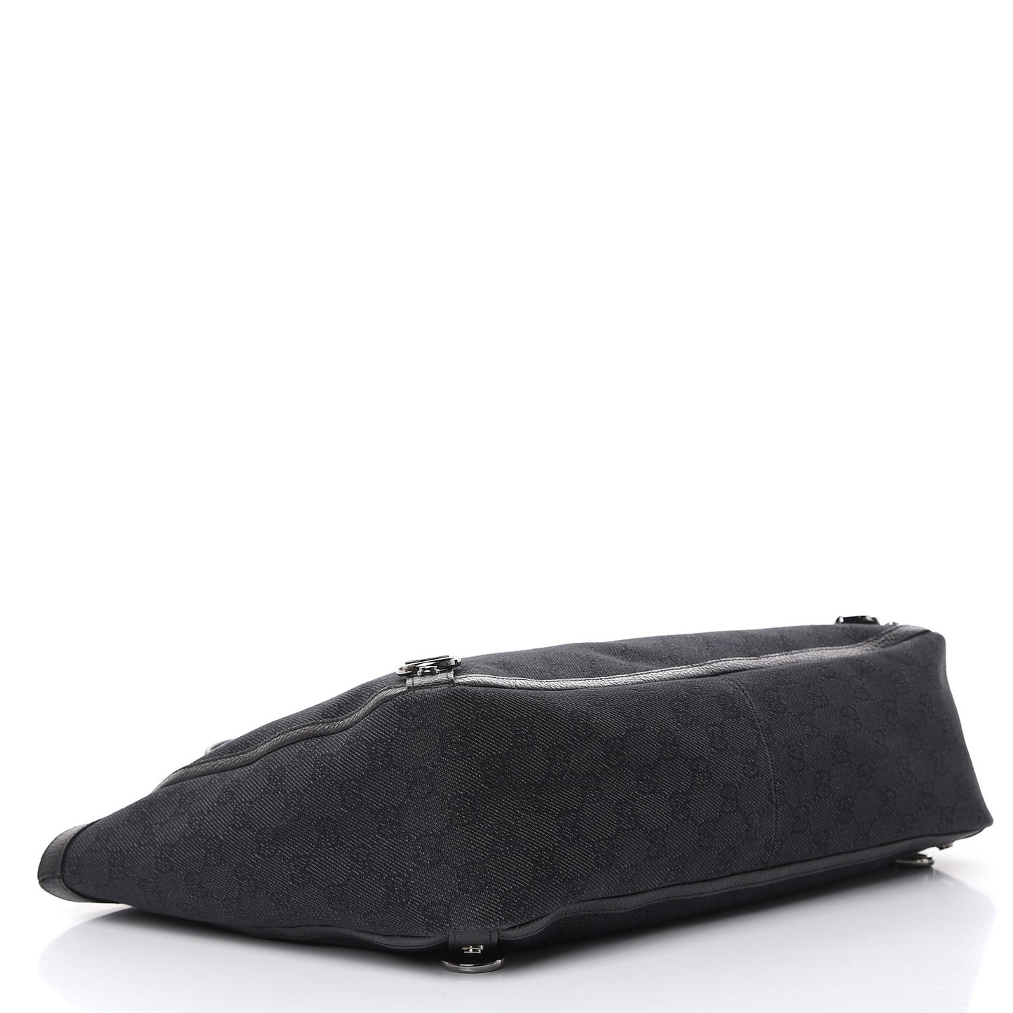 Monogram Large Abbey Tote Black