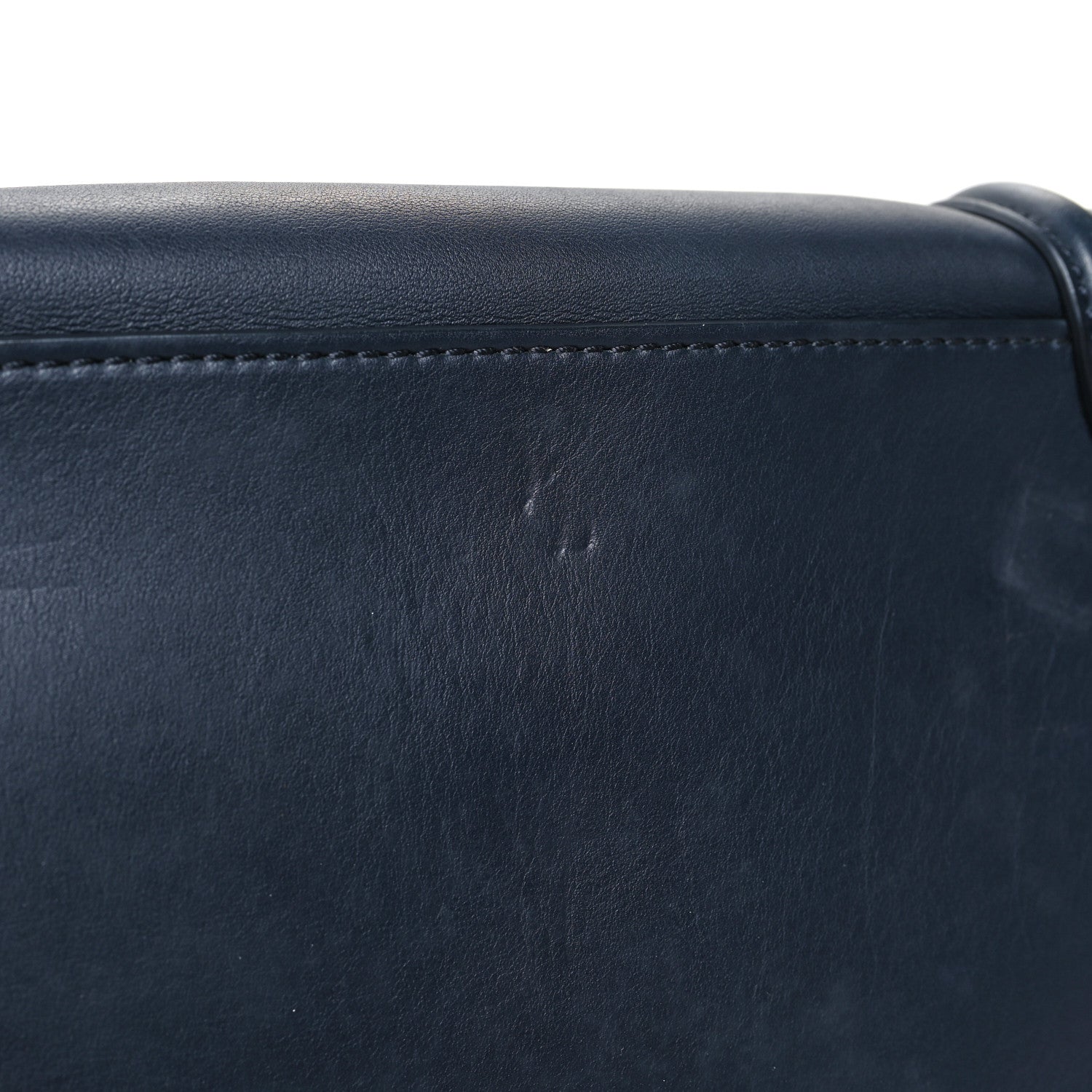 Celine Smooth Calfskin Mini Luggage Navy Blue 13 of 13
