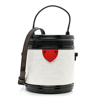 Louis Vuitton Monogram Patent Calfskin Cannes White 1 of 8
