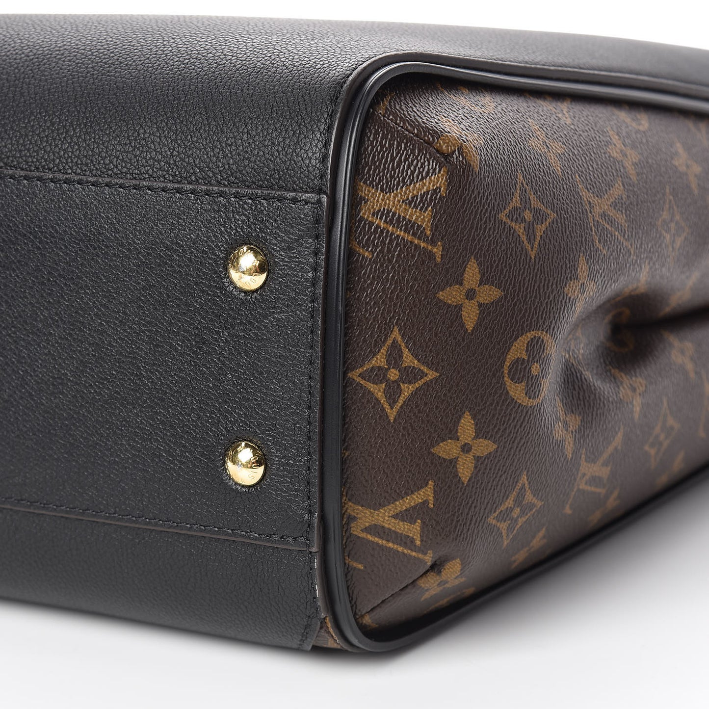 Calfskin Monogram Kimono Tote Black