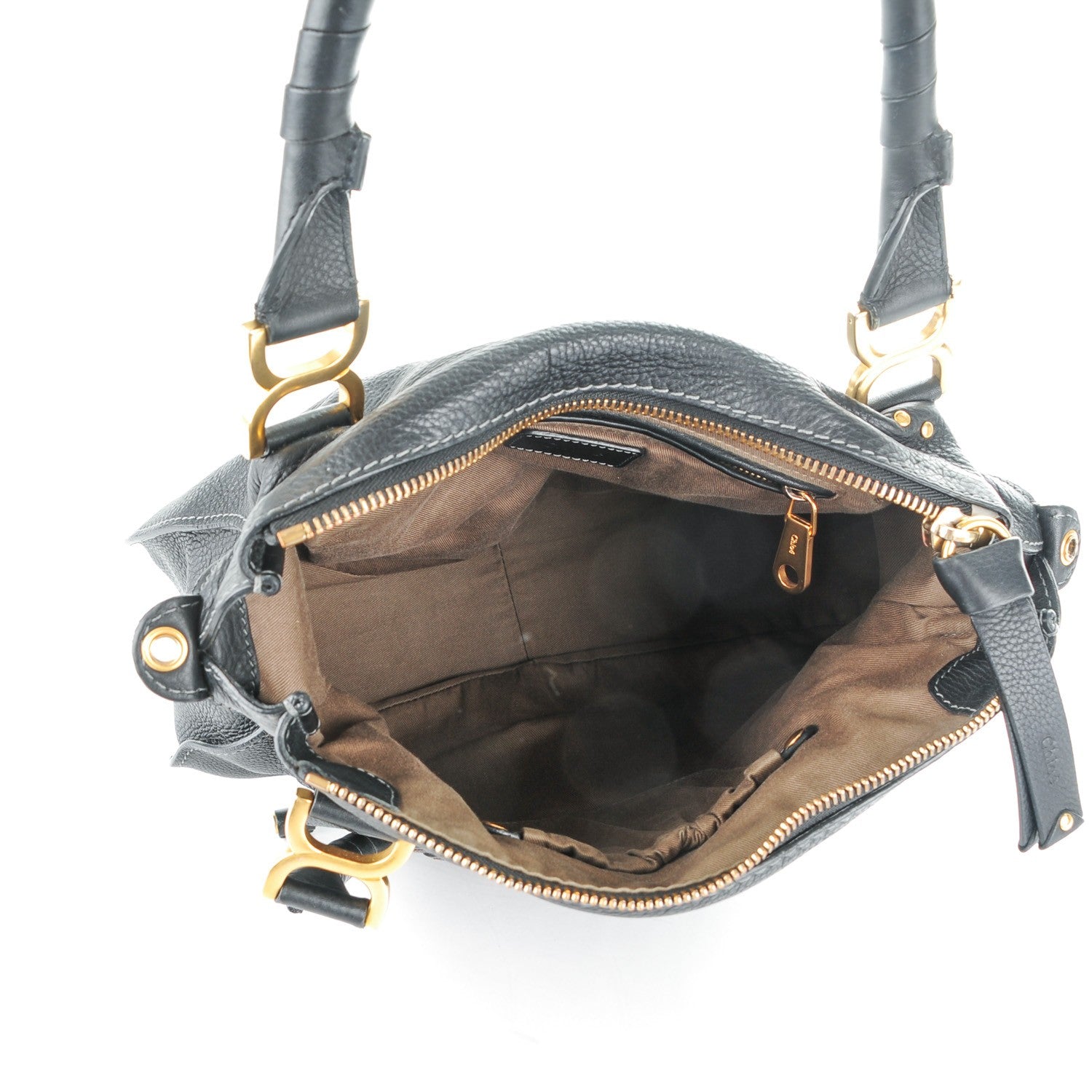 Chloe Calfskin Medium Marcie Satchel Black 5 of 7