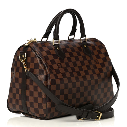 Louis Vuitton Damier Ebene Speedy Bandouliere 30 3 of 17