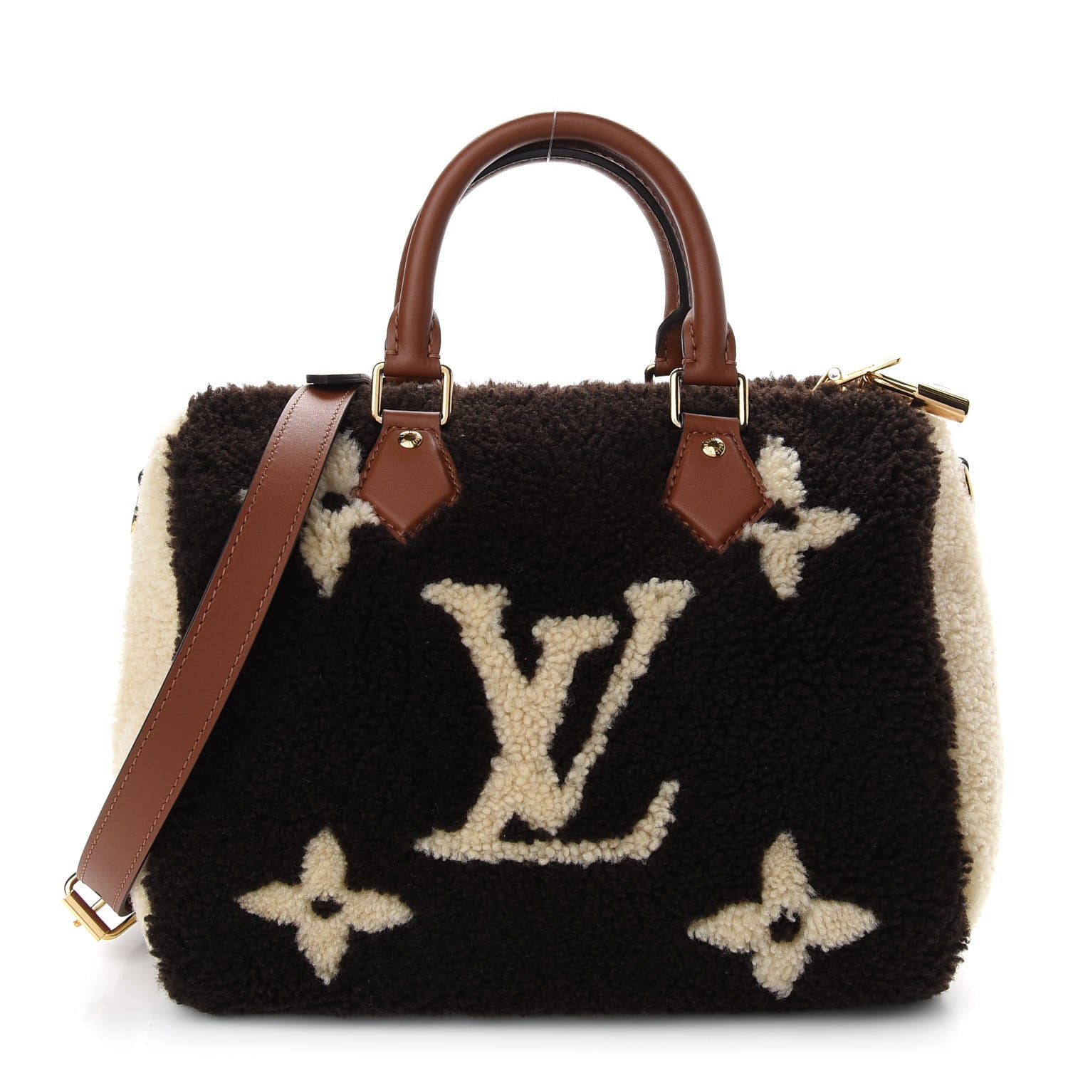Louis Vuitton Monogram Teddy Speedy Bandouliere 25 1 of 7
