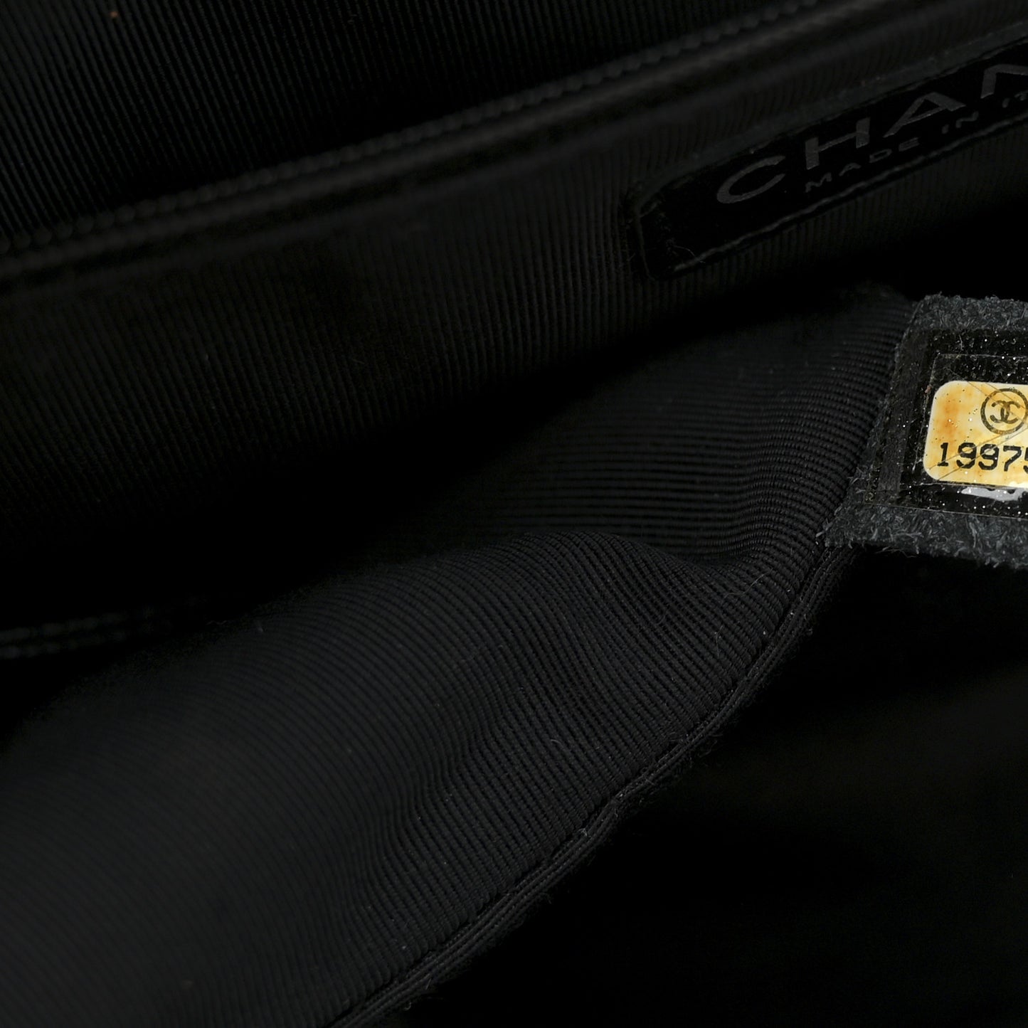 Caviar Quilted Flap Tote Black