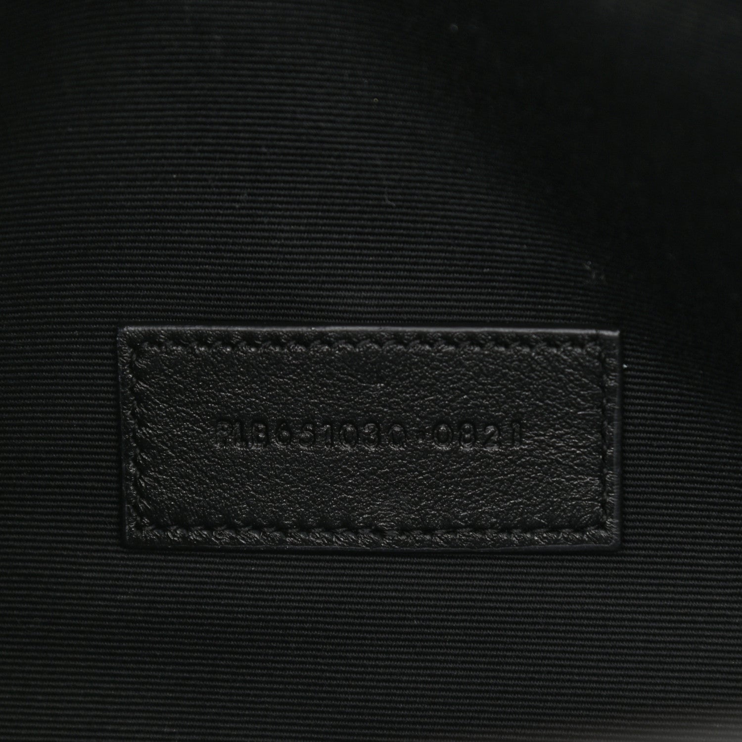 Saint Laurent Grain De Poudre Textured Mixed Matelasse Triquilt Monogram Clutch Black 7 of 10